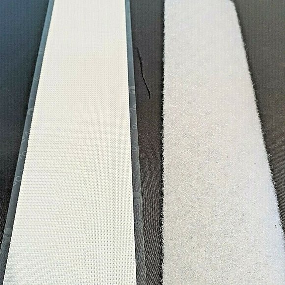 Velcro® Brand 2" x 8" Industrial Strength Adhesive Backed Strips(2 sets) - White - Picture 3 of 6